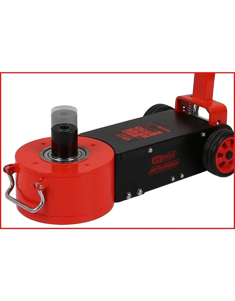 KS TOOLS performance pneumatisch-hydraulische krik , 40/25/15 t - 160.1080