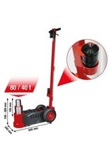 KS TOOLS performance Pneumatisch-hydraulische krik 80 / 40 t - 160.1090