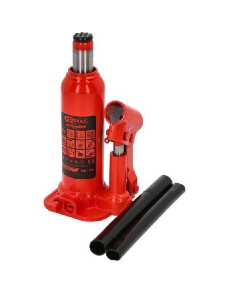 KS TOOLS performance hydraulische potkrik, 2000 kg, hefhoogte: 168 - 316 mm - 160.1100