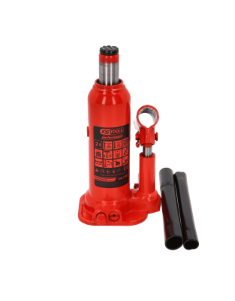 KS TOOLS performance hydraulische potkrik, 2000 kg, hefhoogte: 168 - 316 mm - 160.1100