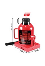 KS TOOLS performance hydraulische potkrik, 30000 kg, hefhoogte: 275 - 440 mm - 160.1125