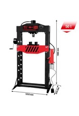 KS TOOLS performance Hydraulische werkplaatspers, 50000 kg - 160.1160