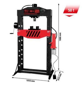 KS TOOLS performance Hydraulische werkplaatspers, 50000 kg - 160.1160