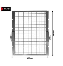 KS TOOLS performance Beschermrooster voor 50 t hydraulische werkplaatspers - 160.1161