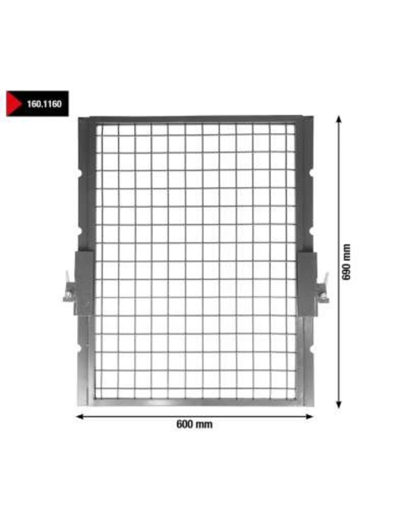 KS TOOLS performance Beschermrooster voor 50 t hydraulische werkplaatspers - 160.1161