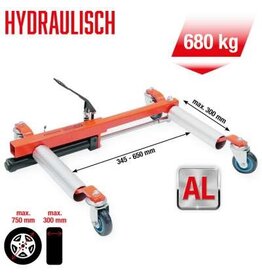 KS TOOLS performance Hydraulische rangeerhulp, 680 kg max. bandbreedte 304 mm - 160.1205