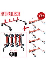 KS TOOLS performance opbergframe met vier hydraulische rangeerhulpen, 5-dlg - 160.1220