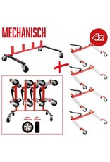 KS TOOLS performance opbergframe met vier mechanische rangeerhulpen, 5-dlg - 160.1225