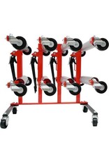 KS TOOLS performance opbergframe met vier mechanische rangeerhulpen, 5-dlg - 160.1225