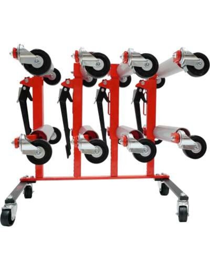 KS TOOLS performance opbergframe met vier mechanische rangeerhulpen, 5-dlg - 160.1225