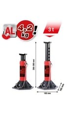 KS TOOLS performance Aluminium-assteun, 3000 kg, per paar - 160.1240