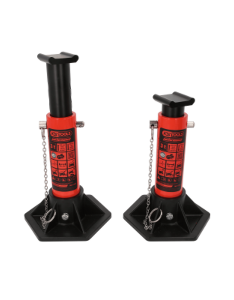 KS TOOLS performance Aluminium-assteun, 3000 kg, per paar - 160.1240