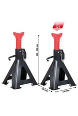 KS TOOLS performance Assteun met snelverstelling, 12000 kg, per paar - 160.1260