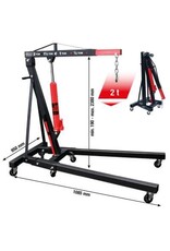 KS TOOLS performance werkplaatskraan, inklapbaar, 2000 kg - 160.1290