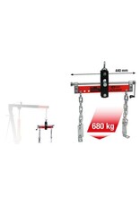 KS TOOLS performance Heftoestel voor waterpassen van lasten onder een kraan, 680kg - 160.1291