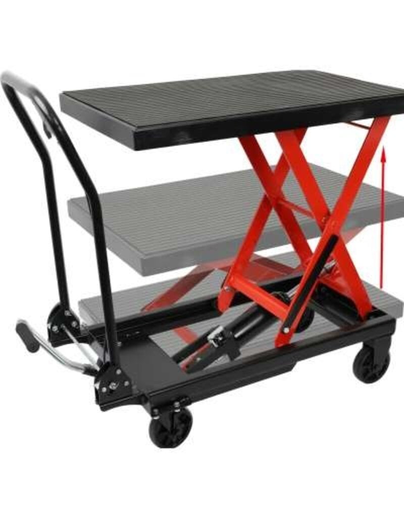 KS TOOLS performance Hydraulische aflegtafel verrijdbaar, 500 kg - 160.1315