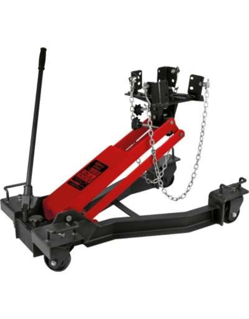 KS TOOLS performance Hydraulische transmissiekrik met vertelbare opnameplaat, 1 t - 160.1330