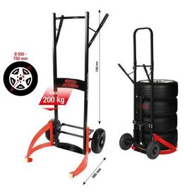 KS TOOLS performance Profi-bandenwagen, 200 kg - 160.1340