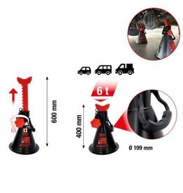 KS TOOLS performance assteunen, 6 t, per paar - 160.2006