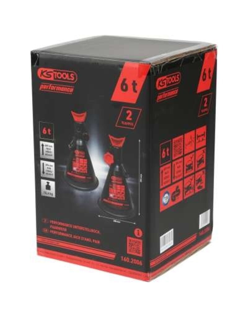 KS TOOLS performance assteunen, 6 t, per paar - 160.2006