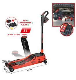 KS TOOLS e-performance hydraulische accu-krik, 3 t, max. hoogte 615 mm - 160.2010