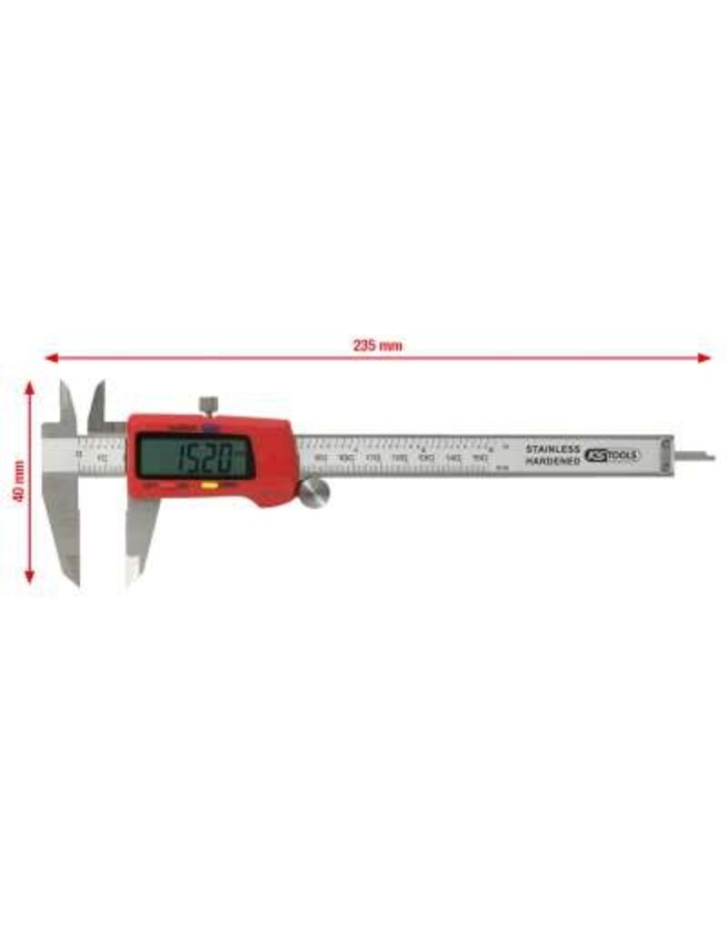 KS TOOLS Digitale-schuifmaat 0-150mm - 300.0532