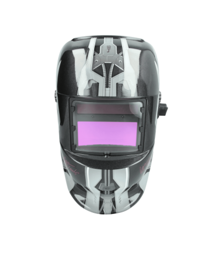 KS TOOLS Automatisch lasmasker, steel-design - 310.0195