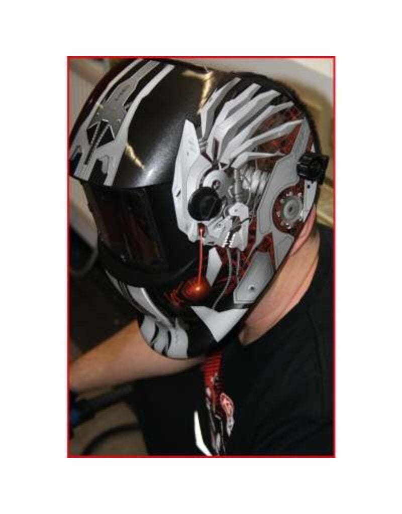 KS TOOLS Automatisch lasmasker, steel-design - 310.0195