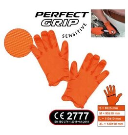 KS TOOLS Handschoenen Nitril, M, 100 per pak - 310.0462