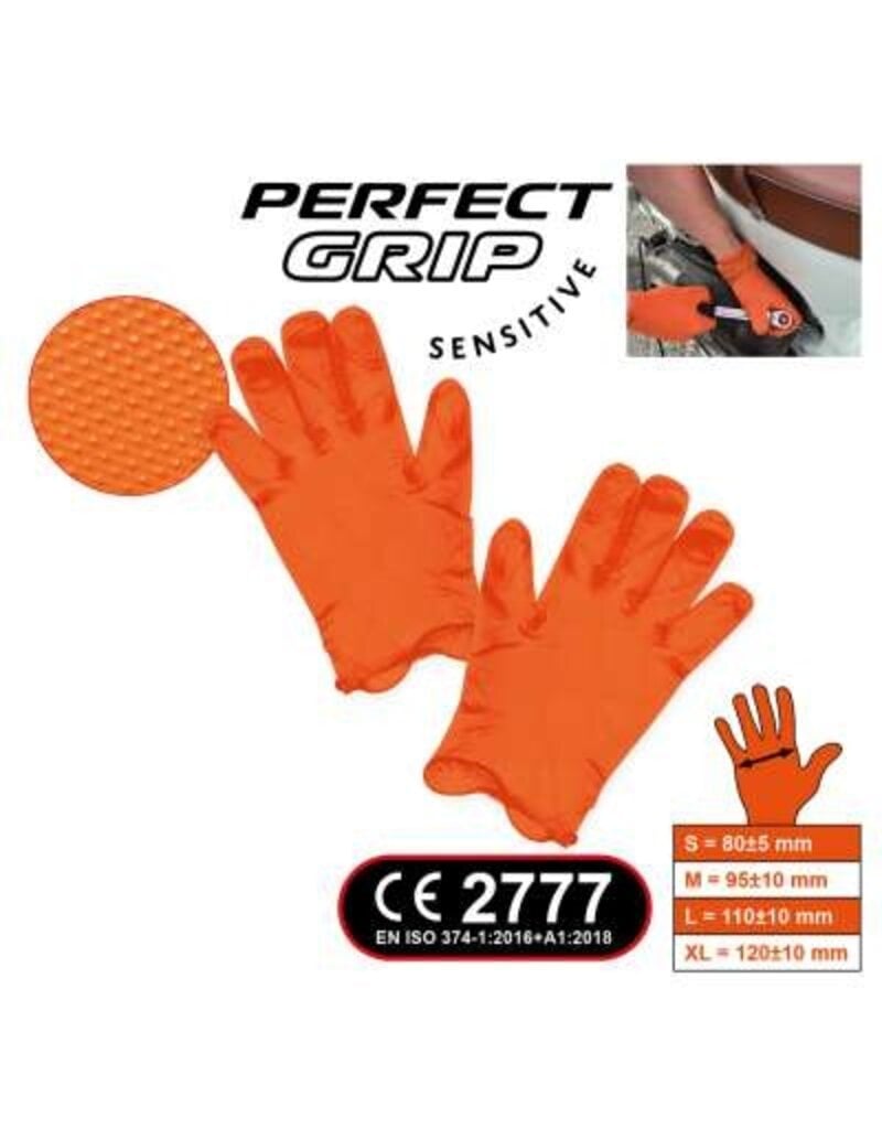KS TOOLS Handschoenen Nitril, XL, 100 per pak - 310.0464