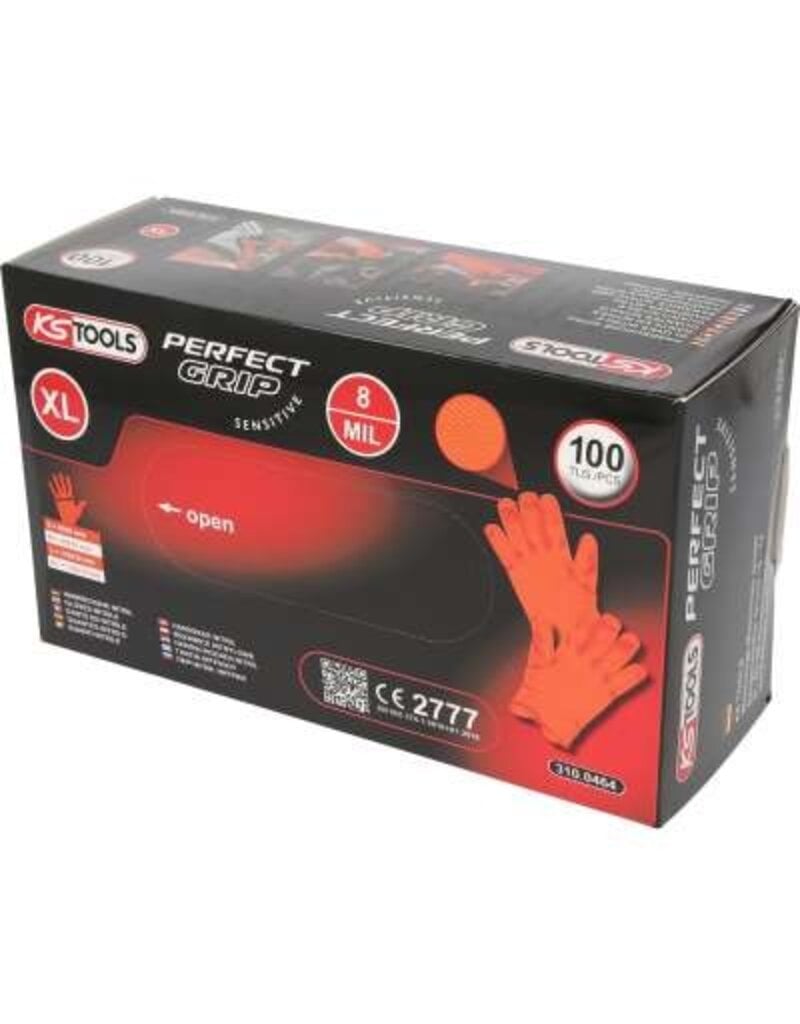 KS TOOLS Handschoenen Nitril, XL, 100 per pak - 310.0464