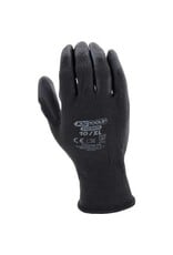 KS TOOLS PU-Flex werkhandschoen-zwart, 10, 12 paar - 310.0475