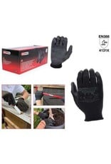 KS TOOLS PU-Flex werkhandschoen-zwart, 7, 12 paar - 310.0490