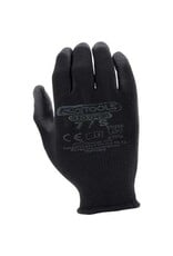 KS TOOLS PU-Flex werkhandschoen-zwart, 7, 12 paar - 310.0490