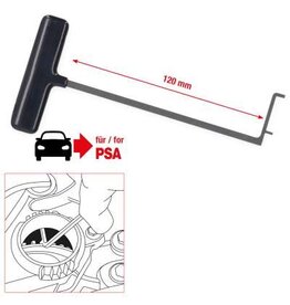 KS TOOLS Tandriemcontrolegereedschap voor PSA - 400.2118