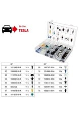 KS TOOLS Set bevestigingsklemmen - Tesla, 150-dlg - 420.0790