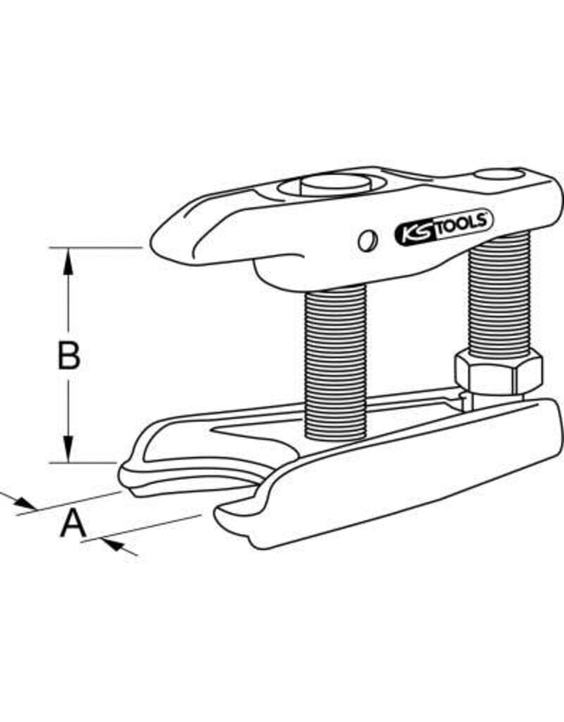 KS TOOLS Trekker v.kogelgewrichten, 32mm - 450.0070