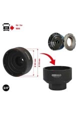 KS TOOLS 3/4" kroonmoersleutel met 6 tappen voor MAN, 101-110 mm - 450.0170