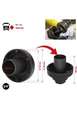 KS TOOLS 3/4" kroonmoersleutel met geleidebuis voor MAN TGA - 450.0175