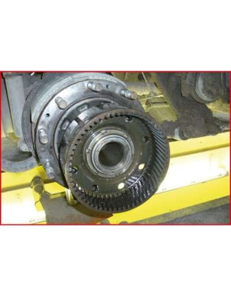 KS TOOLS 3/4" kroonmoersleutel met geleidebuis voor MAN TGA - 450.0175