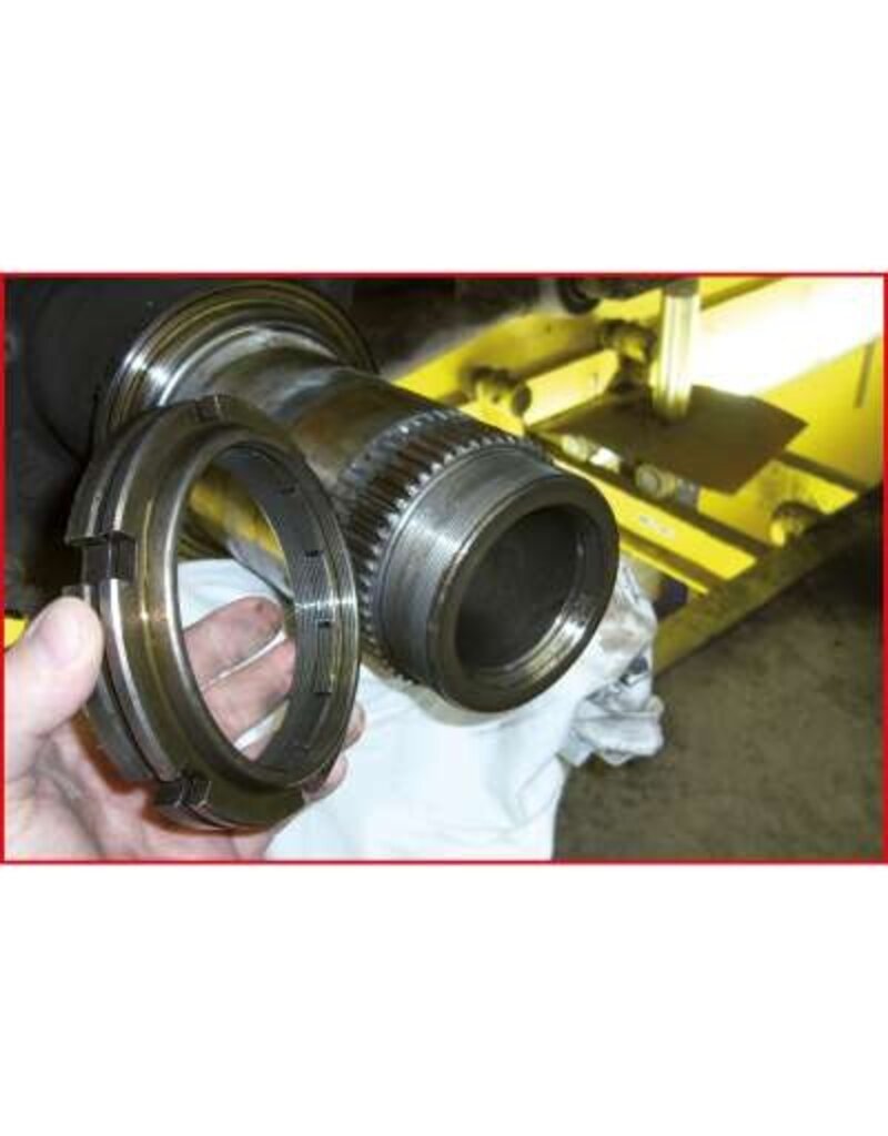 KS TOOLS 3/4" kroonmoersleutel met geleidebuis voor MAN TGA - 450.0175