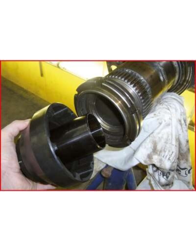 KS TOOLS 3/4" kroonmoersleutel met geleidebuis voor MAN TGA - 450.0175