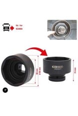 KS TOOLS 1" asmoersleutel voor Scania 8-kant, 80 mm - 450.0221