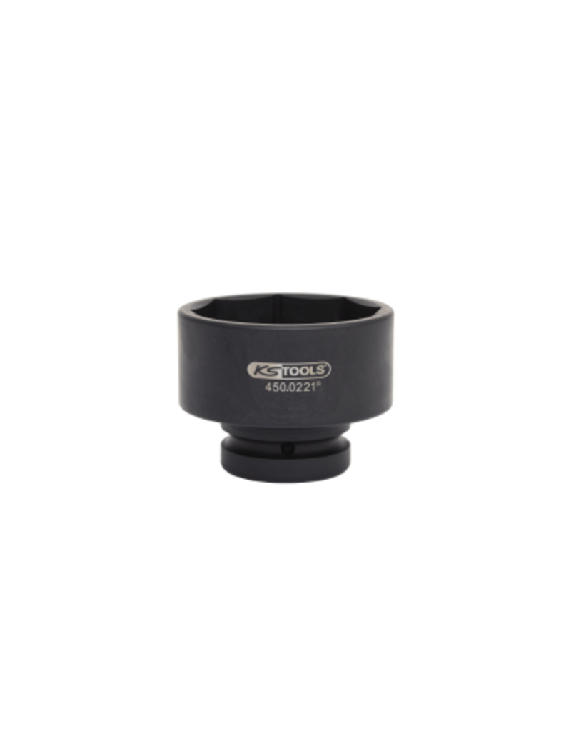 KS TOOLS 1" asmoersleutel voor Scania 8-kant, 80 mm - 450.0221
