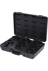KS TOOLS Wielnaafmoersleutelset met paspennen, inwendig, 9-dlg - 450.5020