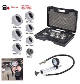 KS TOOLS Koelsysteem-tester, truck, 9-dlg - 455.0110
