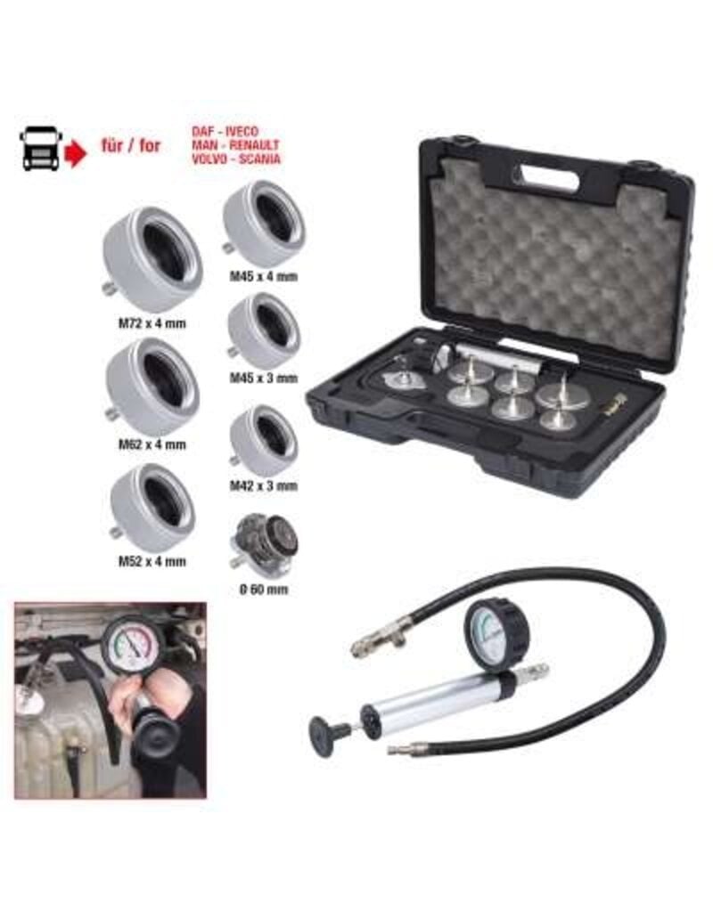 KS TOOLS Koelsysteem-tester, truck, 9-dlg - 455.0110