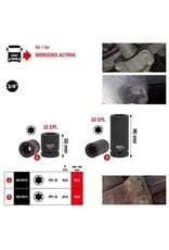 KS TOOLS Torx-E-Plus dop voor Mercedes, 32 EPL, lengte 50mm - 460.0012