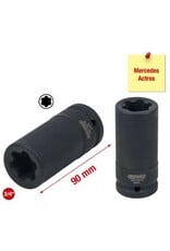 KS TOOLS Torx-E-Plus dop voor Mercedes, 32 EPL, lengte 90 mm  - 460.0013