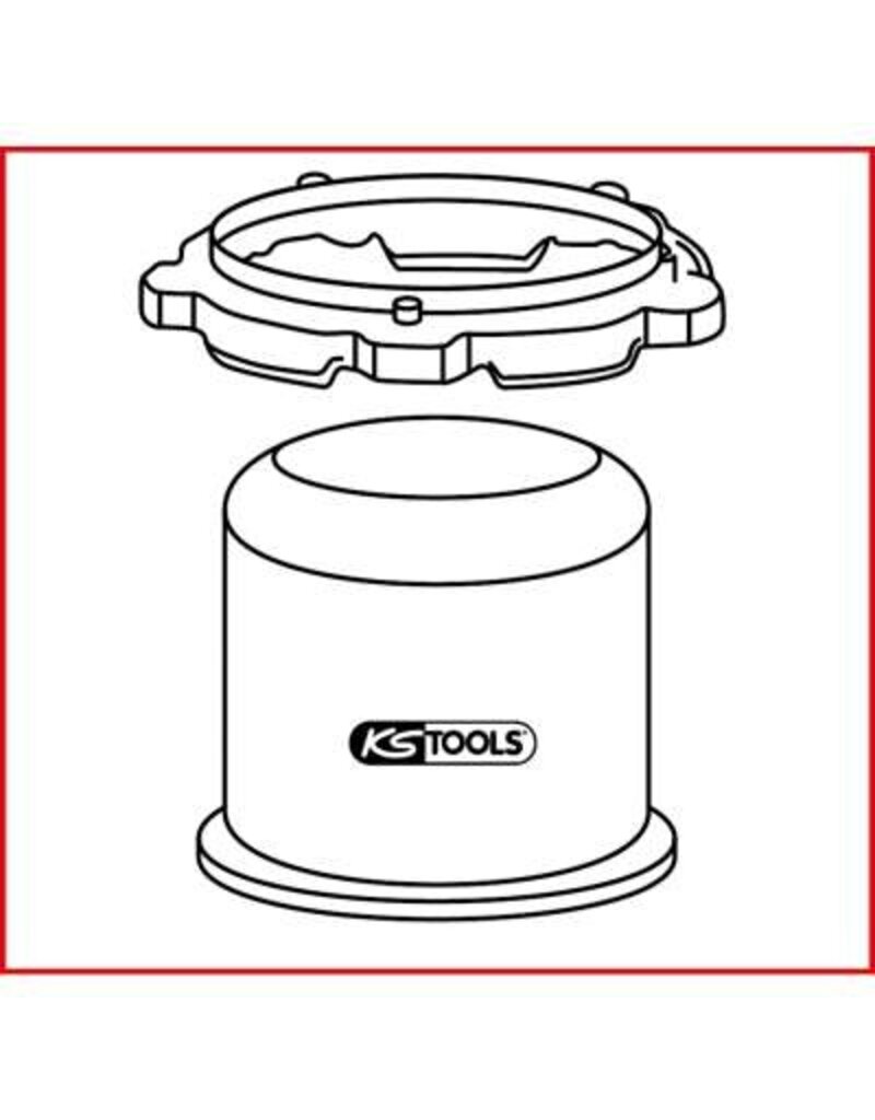 KS TOOLS Ontgrendelingsgereedschap voor luchtdrogerpatroon voor Volvo / Renault - 460.0501